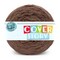 Lion Brand Yarn Cover Story Bark Super Bulky Polyester Brown Yarn 1 Cake